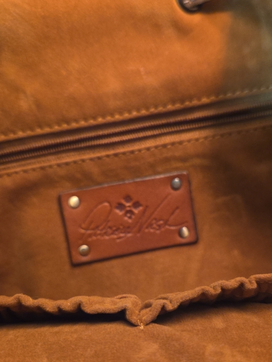 Patrica Nash Suede Studded Wekend Backpack - Taupe main image 15